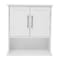 Flash Furniture Vega Wall Mounted Bathroom Medicine Cabinet Storage Organizer w/Two Magnetic Closure Doors FS-VEGA-BATH-5-WH-GG - alternate 10